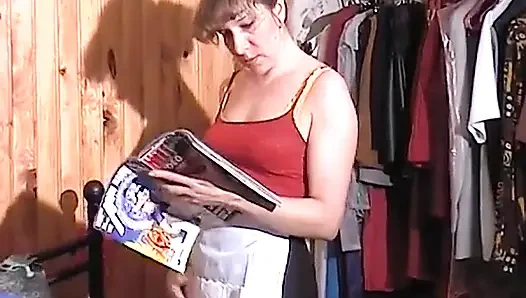 Opa ejakuliert auf seine haushälterin