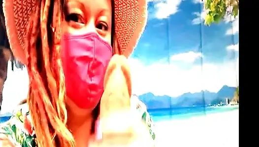 Watch me stroke the dildo as I sissify you