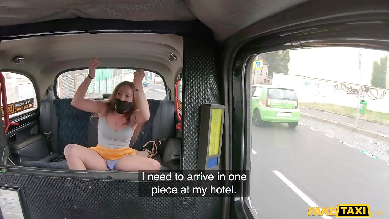 Fake Taxi -venom Evil Deepthroats Her Panties While Getting Fucked Hard