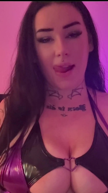 Dominant British Goth Girl Joi | Clip 2