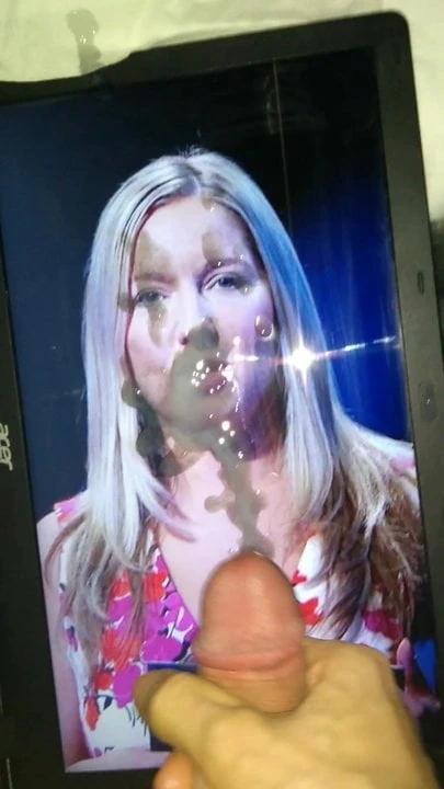 Huge cum tribute for Victoria Coren Mitchell