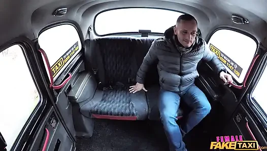 Female Fake Taxi - Lady Driver Sucks and Fucks Cock