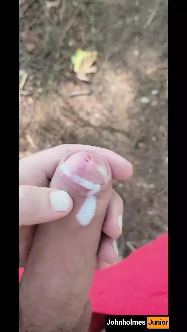 behind the scenes with johnholmesjunior 2 married daddys and 1 strangers pussy in woods
