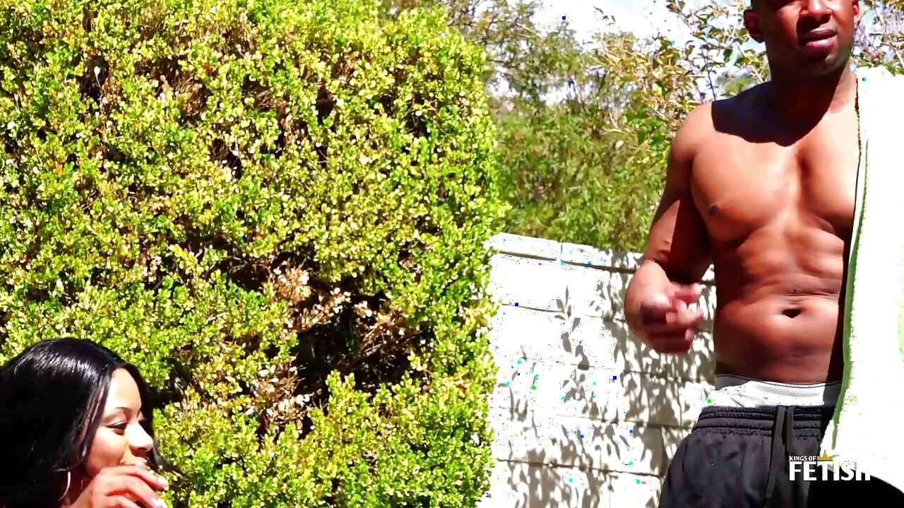 Ebony with big tits gets fucked hard by black guy instead of paying a older debt
