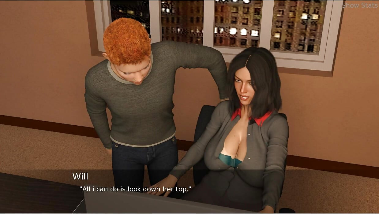 Project hotwife - gameplay - roleplay - office tease and doctor checkup part 1