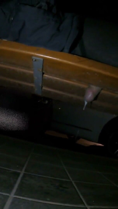 Eccentric twink caught 3 times fucking a bench, powerful orgasm | Clip 1