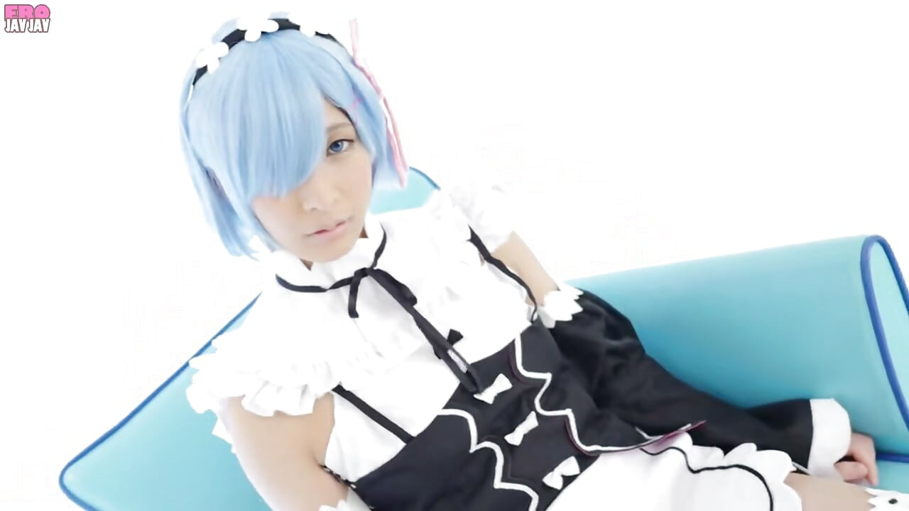 Japanese Anime Cosplay Rem -