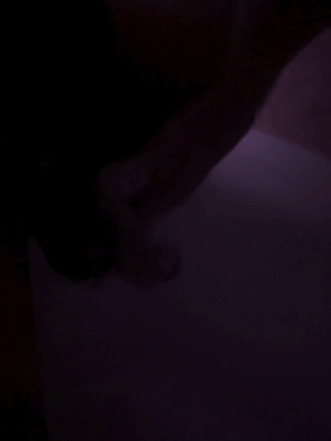 In the bathtub