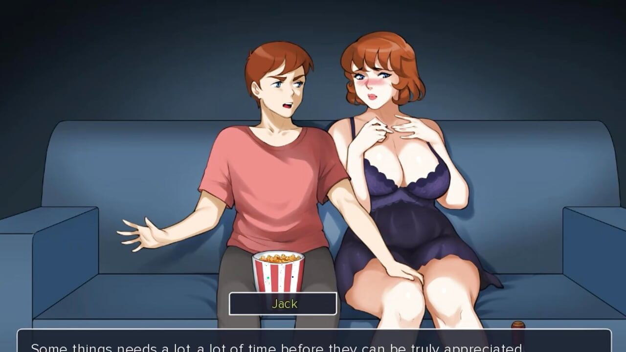 Evening Seduction: Alone with Brother's Hot Wife