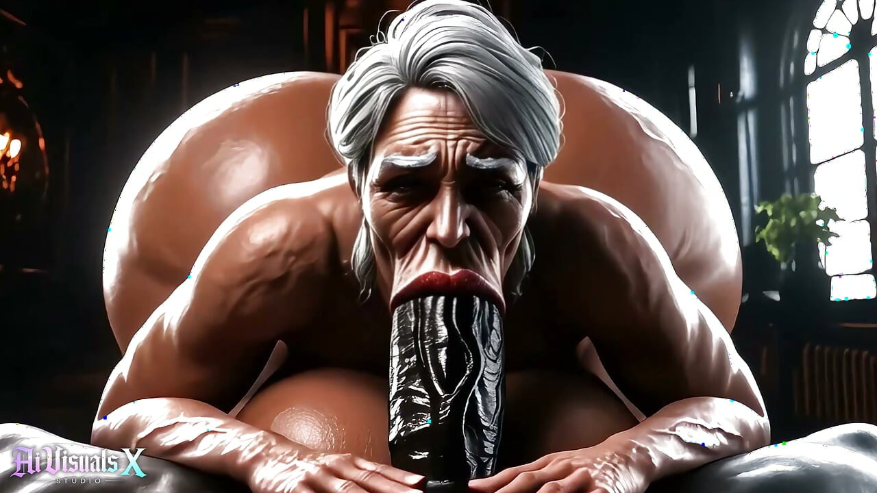 3D Mature GILF Bimbos Worship Gigantic BBC and BWC - Compilation (100% AI Generated)