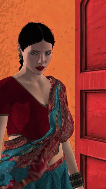 Thrilling moment from "Desi beautiful widow sister in law had sex with the borrower the lender fucked her hard brother in"