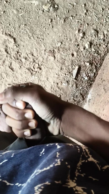 A boy masterbating in contraction building alone boy