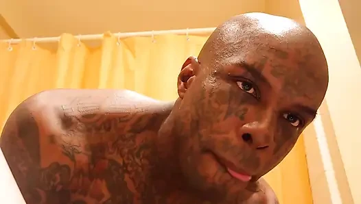 BBC Worship Hallelujah Johnson (NASA's Johnson Space Center Part 2) Tall Dark Chocolate Muscles Tattoos Hairy BBC