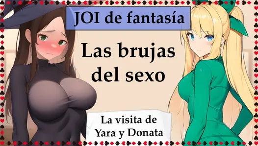 スペイン語オーディオJOI。セックス魔女はあなたのザーメンを欲しがっています。