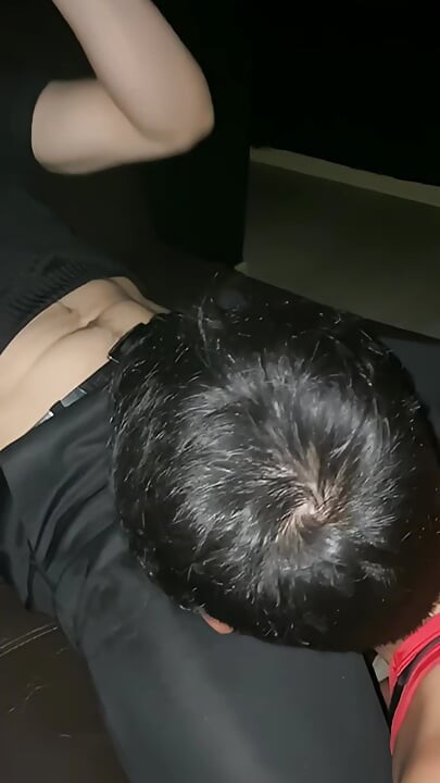 Down to the Balls - My Cock Buried in His Thr