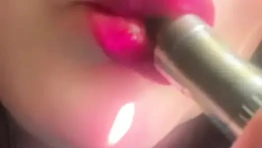 Smoking Hot Pink Seductive Lips & Slow Motion Vapor Bliss