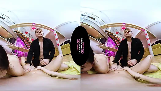 Celebrating Chinese New Year with a Wild Threesome - VR