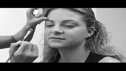 Pirang seksi dan coock hitam