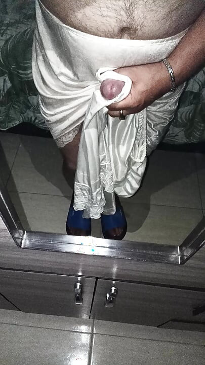 with petticoats
