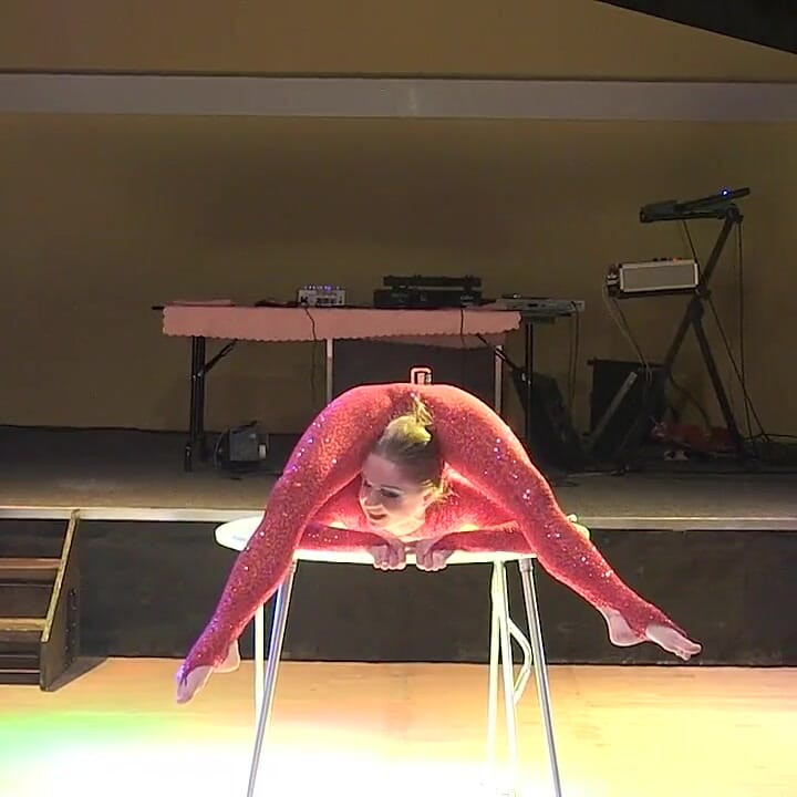 Meu show de contorção