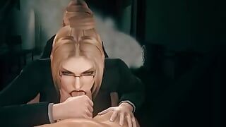 Ninja Gaiden Rachel Sucking Cock