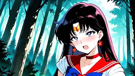 Wonder Woman Ist Eine Freche Schlampe, Die Sex Mit Fremden Im Wald Hat. Parodie