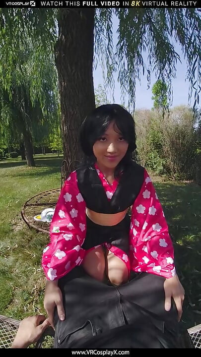Vrcosplayx iblis avcısı Mai Thai, Yaiba Makomo tehlikeli olduğu kadar ateşli ve şehvetli hale geldi bölüm 1