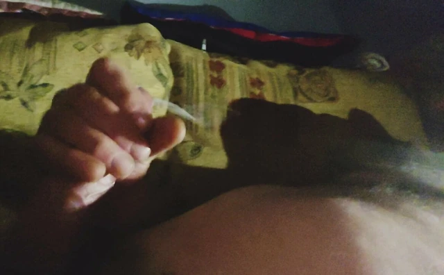 Wanking and cuming