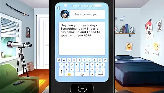 Summertime saga - Jenny had her baby. Johannes fucked Odette on the bike. Johannes fucked Roxxy