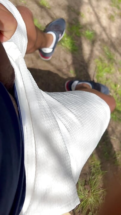 Very horny, decided to go out looking for some fun.