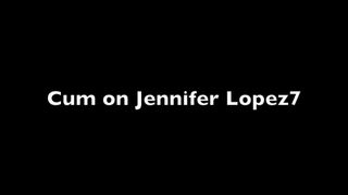 Сперма на Jennifer Lopez7