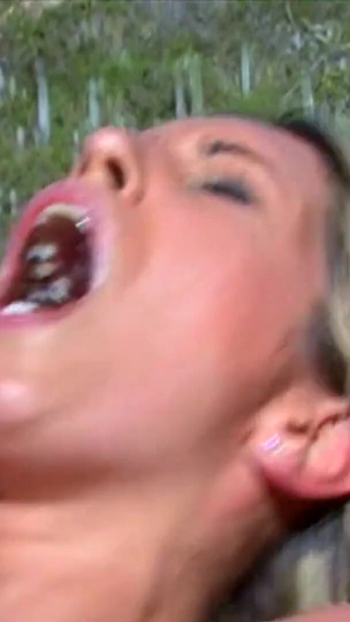 Swinging at the beach - 3 men and a woman, double anal | Clip 3