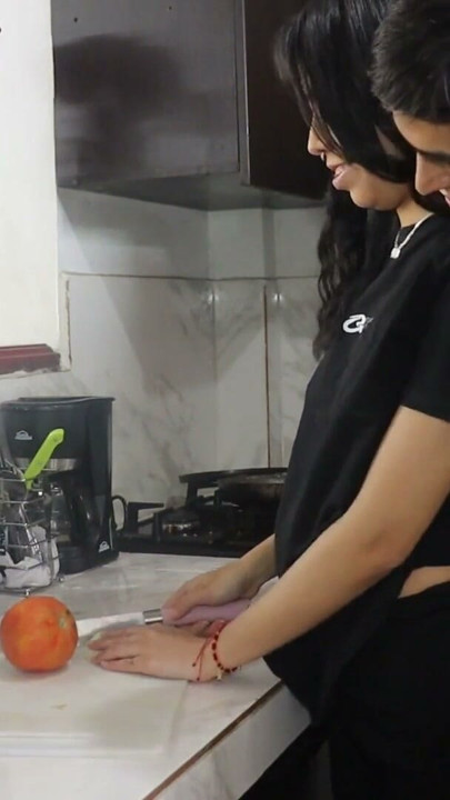 MY BEAUTIFUL LATIN STEP-SISTER WAS MOANING WHILE WATCHING PORN, AND I FUCKED HER WITH MY HUGE DICK TO GET HER GOING | Clip 1