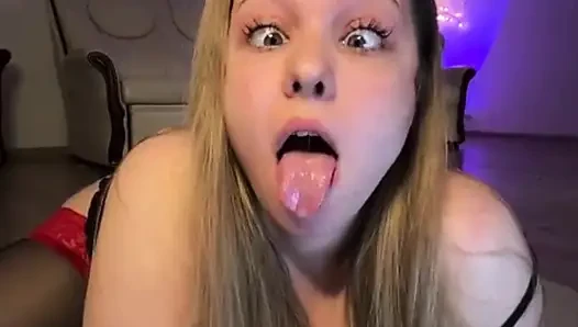 Masturbasi pakai stoking seksi sama jucielussie