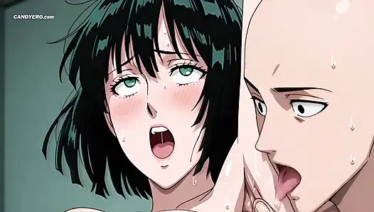 Saitama hämmerte Fubuki härter als jedes monster - und sie liebte jeden zoll (AI generiert)