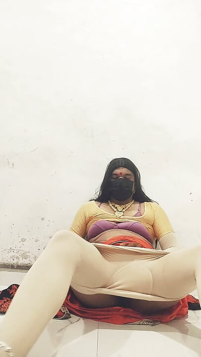 디팔리 쉬멜 빨간 사리 섹스