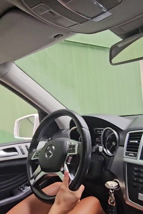 She Takes My Cock in Her Hand While We're Stuck in Traffic on the Highway