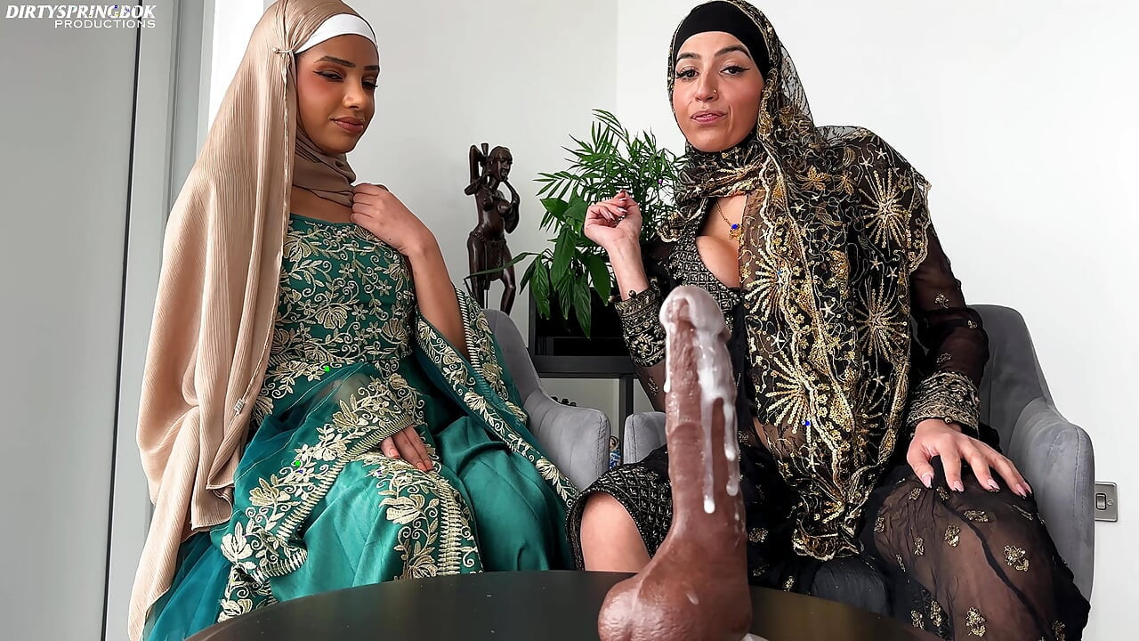 Two Hijabi Sluts Give You a JOI
