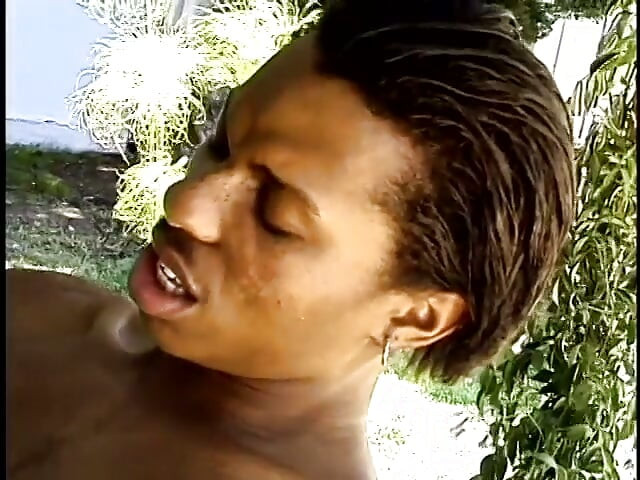 Black dude enjoys his boyfriend sucking his tool