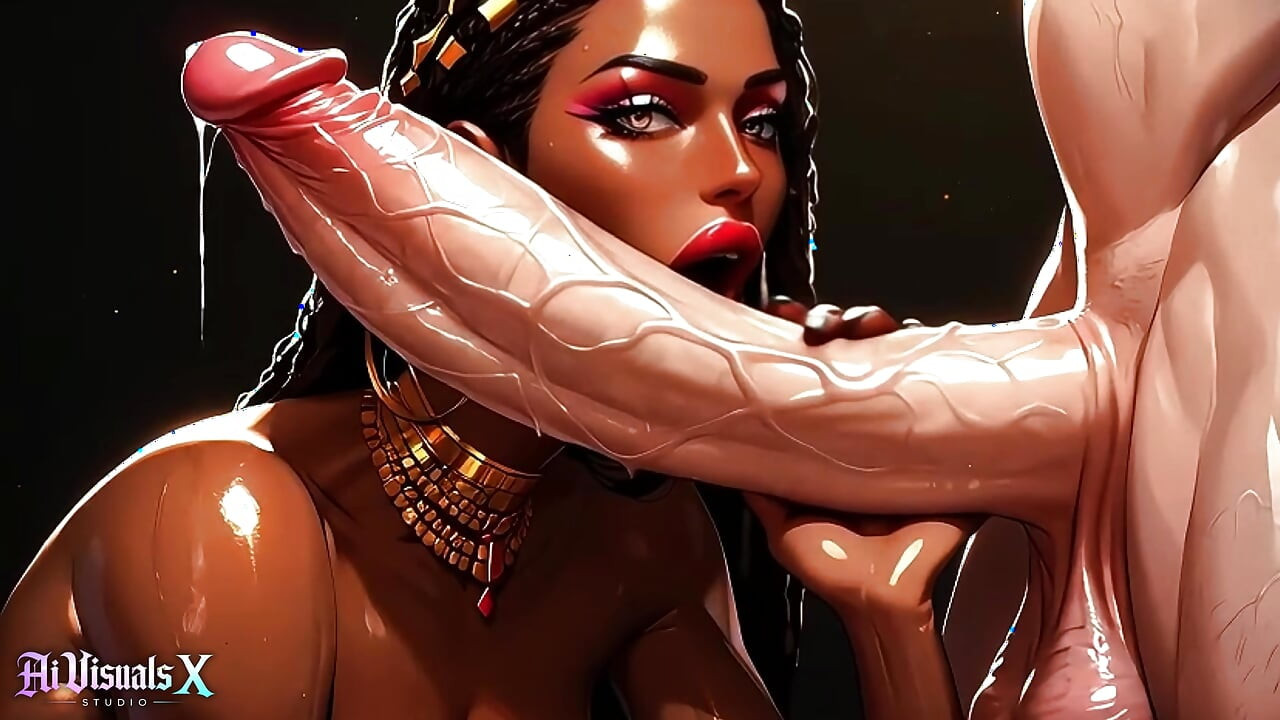 Kauniita EBONY-beibejä BWC:n kanssa - Rotujenvälinen fantasiamuokkaus (tekoälyn luoma)