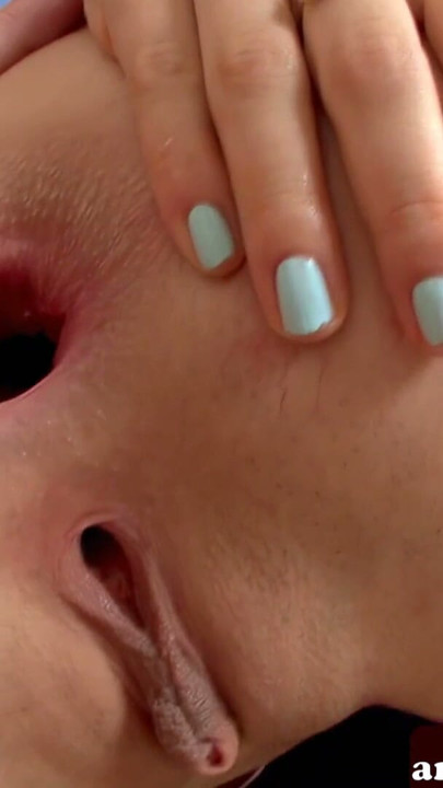 Anal sex opens the asshole of brunette skinny teen | Clip 1
