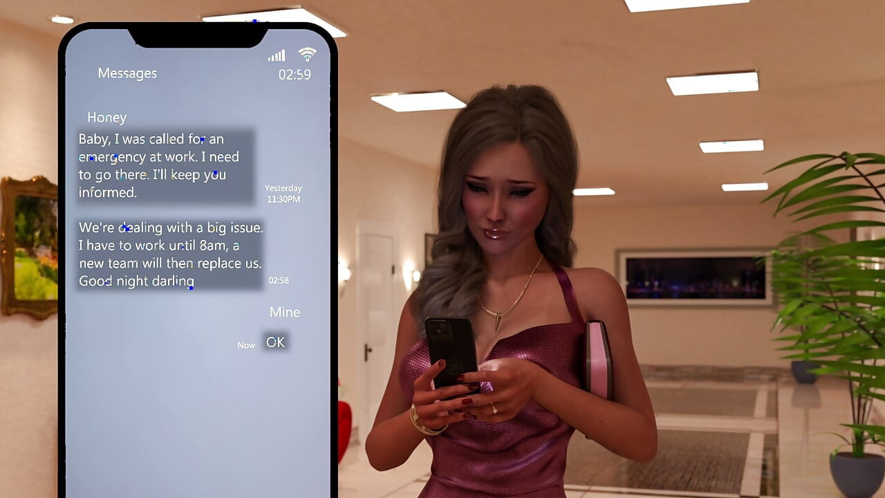 वह सौना के बाद से कामुक थी, इसलिए उस रात उसने Dyl को चोदने दिया