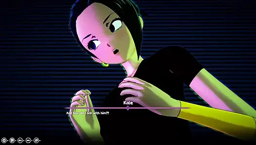 İki süper Saiyan kız ultra içgüdüsel adama karşı