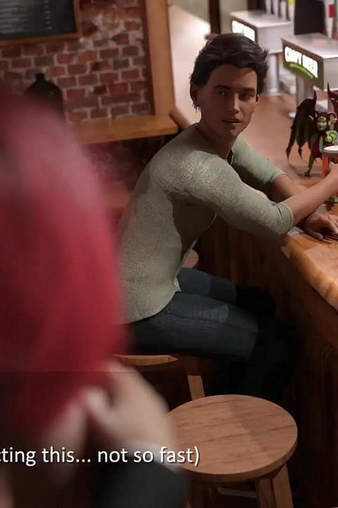 Demoness suger kuk medan GF svänger - Spellbook Korruptionsväg #6 Animerat sexspel