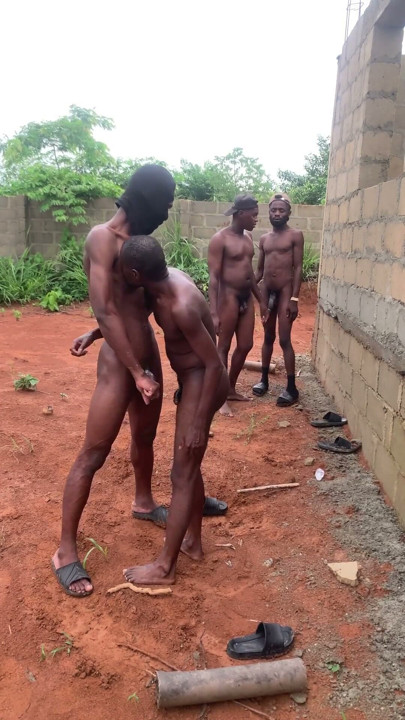 How I was gang bang with my friend behind and uncompleted hosuse | Clip 1