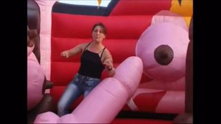 Adult like bouncy house