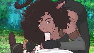 Neko děvka vám kouří - rychlovka fantasy adventury