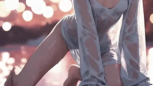 Alacakaranlıktan yağmurlu geceye, deniz kenarında ve içeride duyusallığı serbest bırakan bir gece