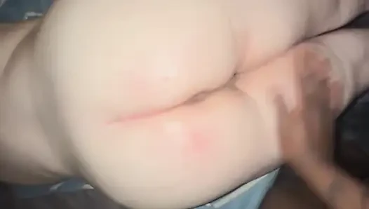 My 18 year old curvy stepsister takes her first big dick