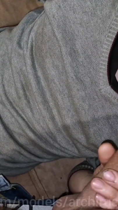 Thrilling moment from "In the garage, while no one is watching, we decided to quickly drain the sperm! It's hot! Exclusive!"